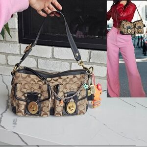 Y2K Coach Signature C Legacy Shoulder Bag